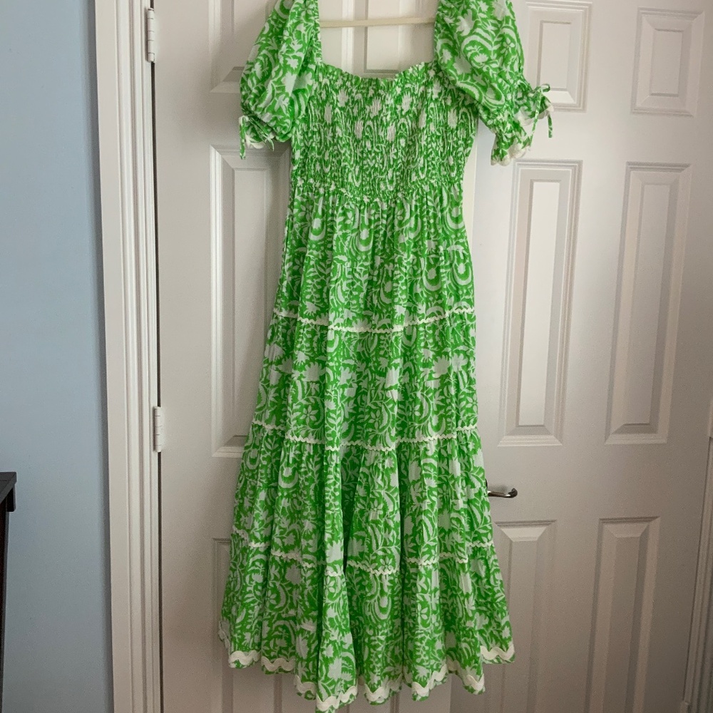 Pink City Prints Maxi Dress